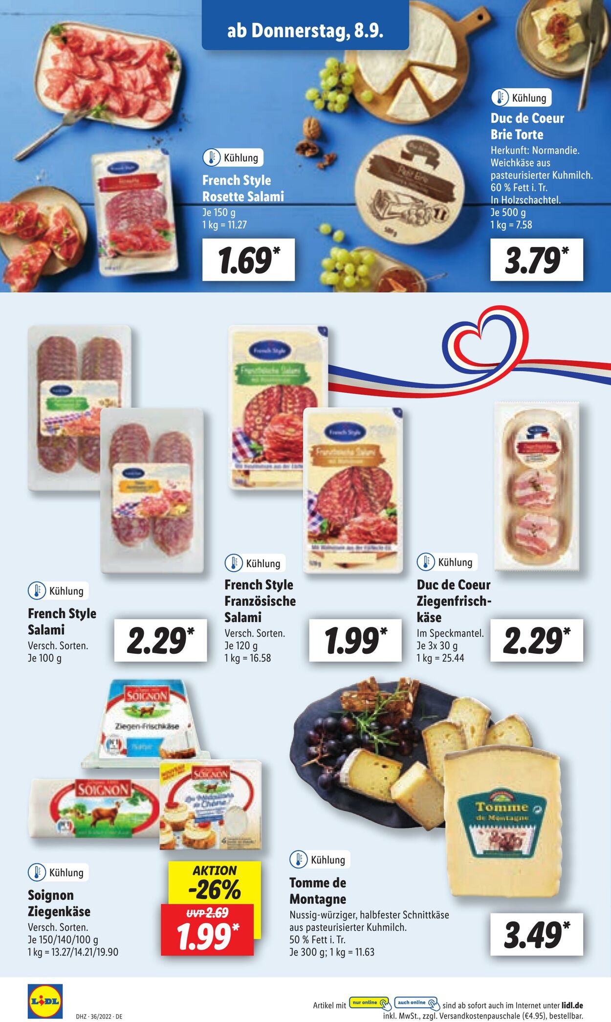 Prospekt Lidl 05.09.2022 - 10.09.2022