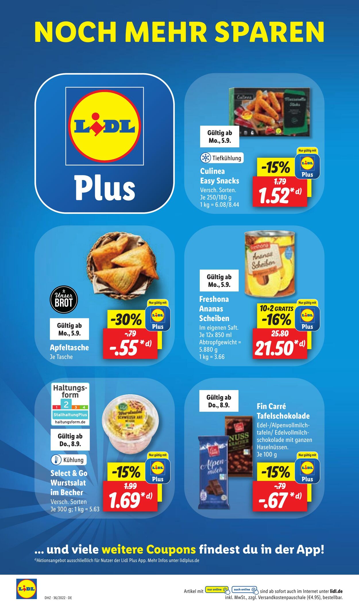 Prospekt Lidl 05.09.2022 - 10.09.2022