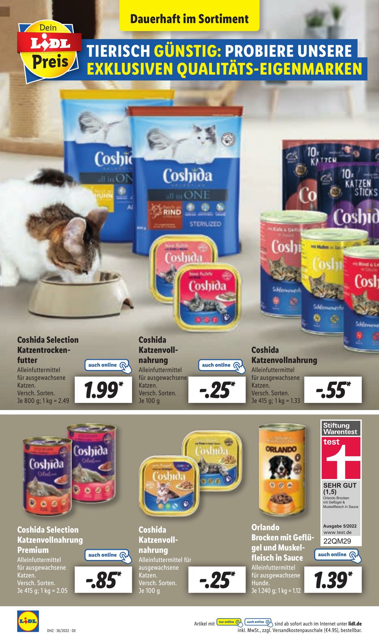 Prospekt Lidl 05.09.2022 - 10.09.2022