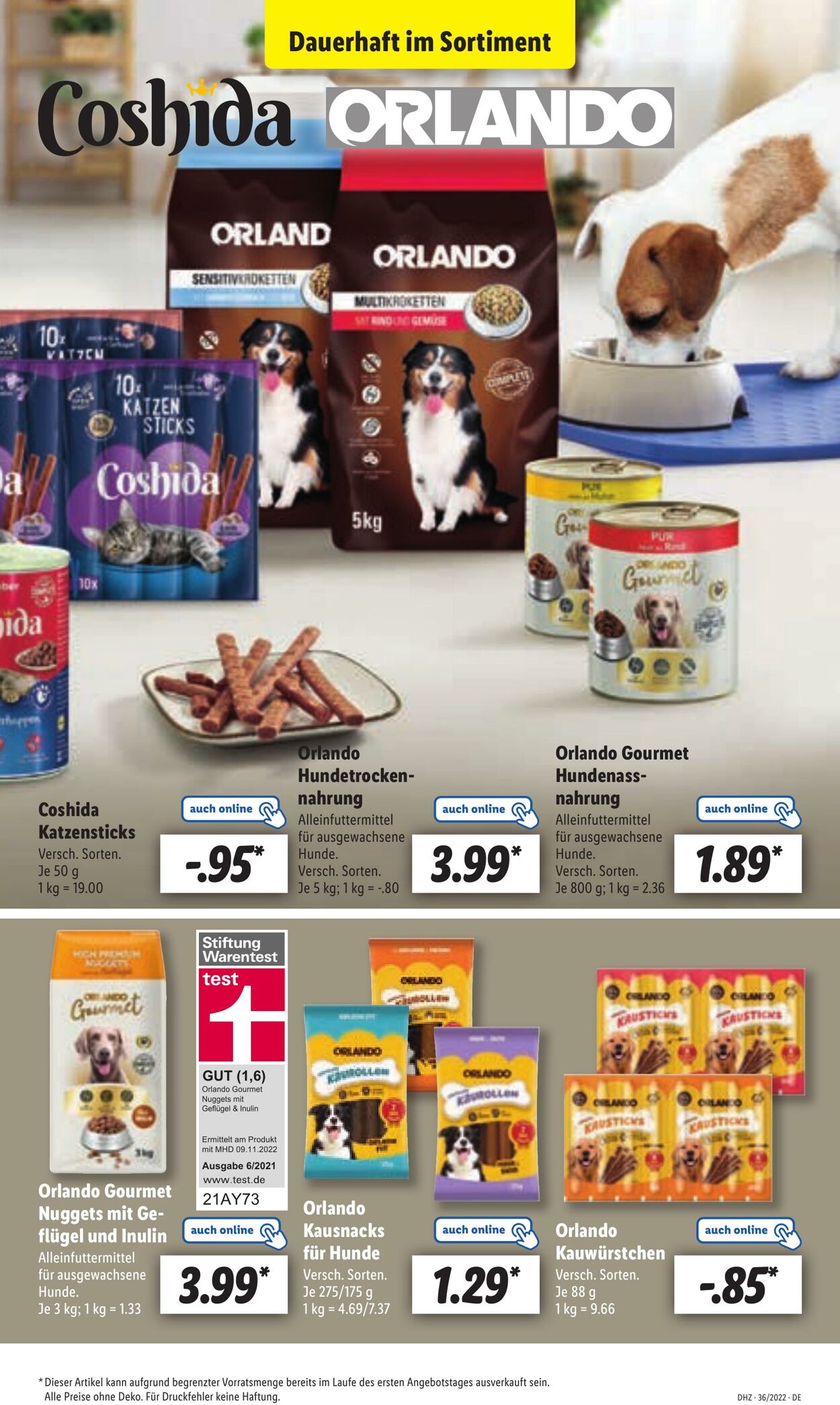 Prospekt Lidl 05.09.2022 - 10.09.2022