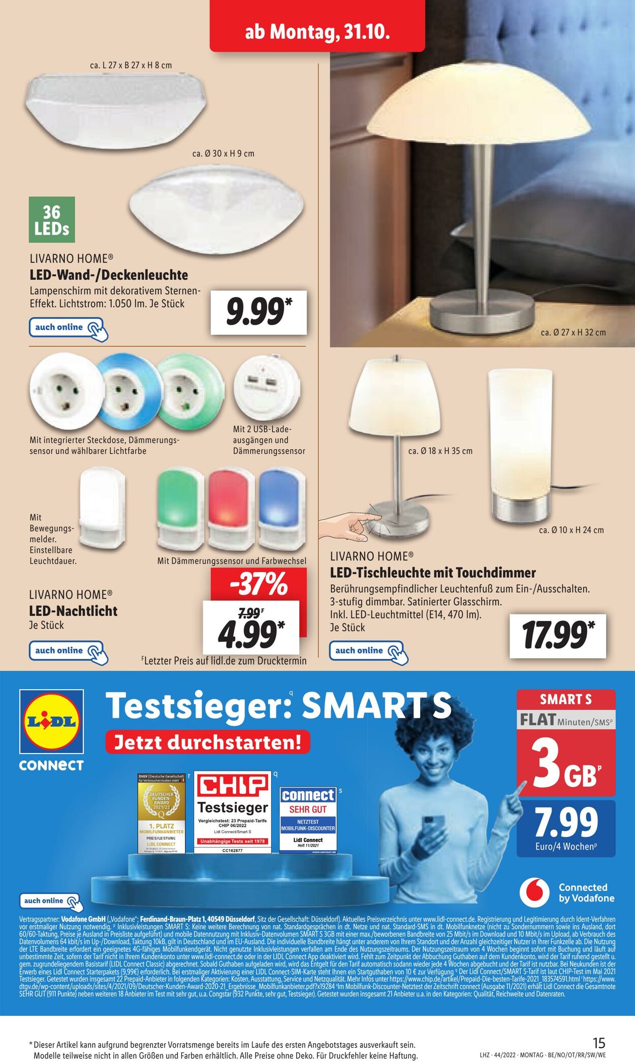 Prospekt Lidl 31.10.2022 - 05.11.2022