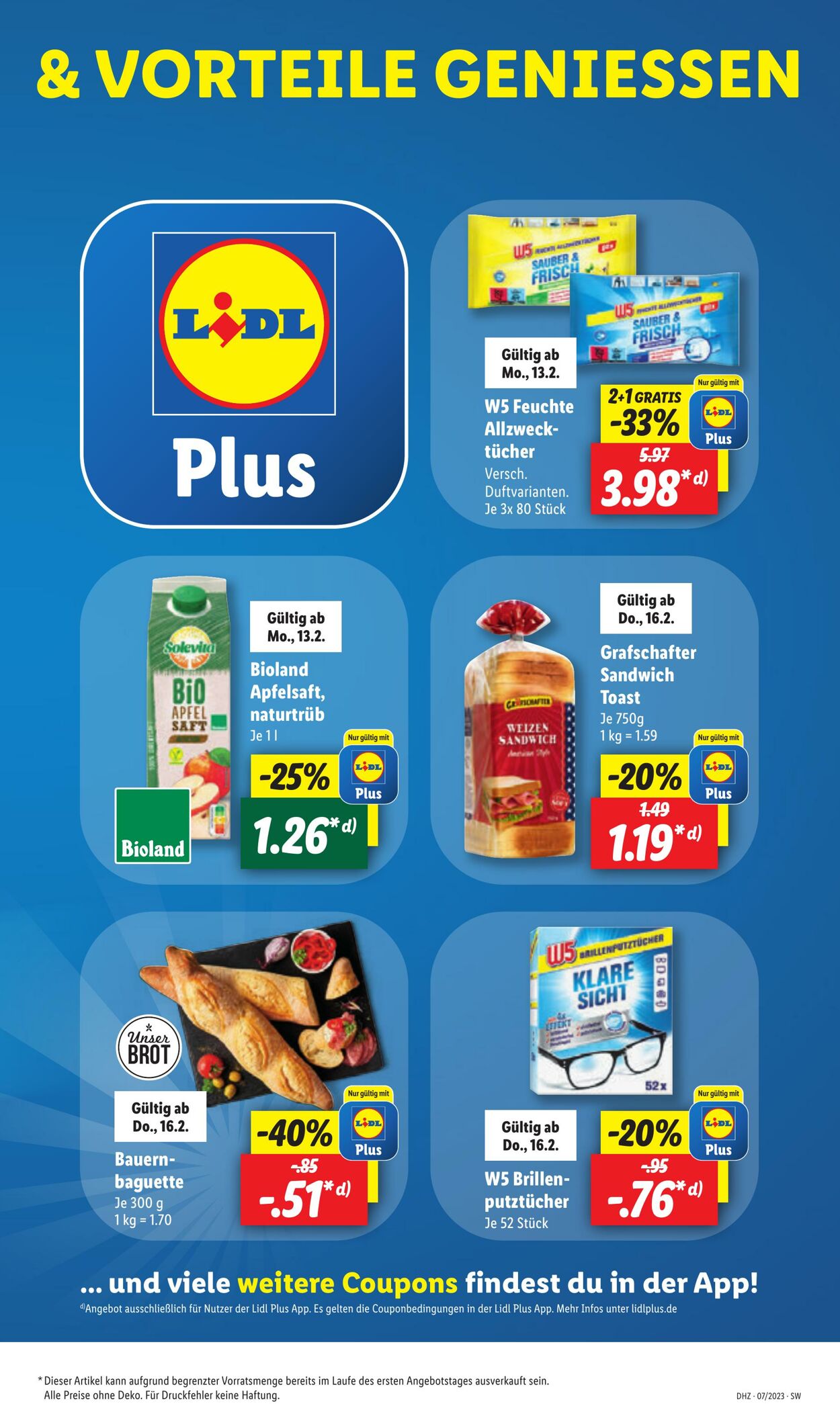 Prospekt Lidl 13.02.2023 - 18.02.2023