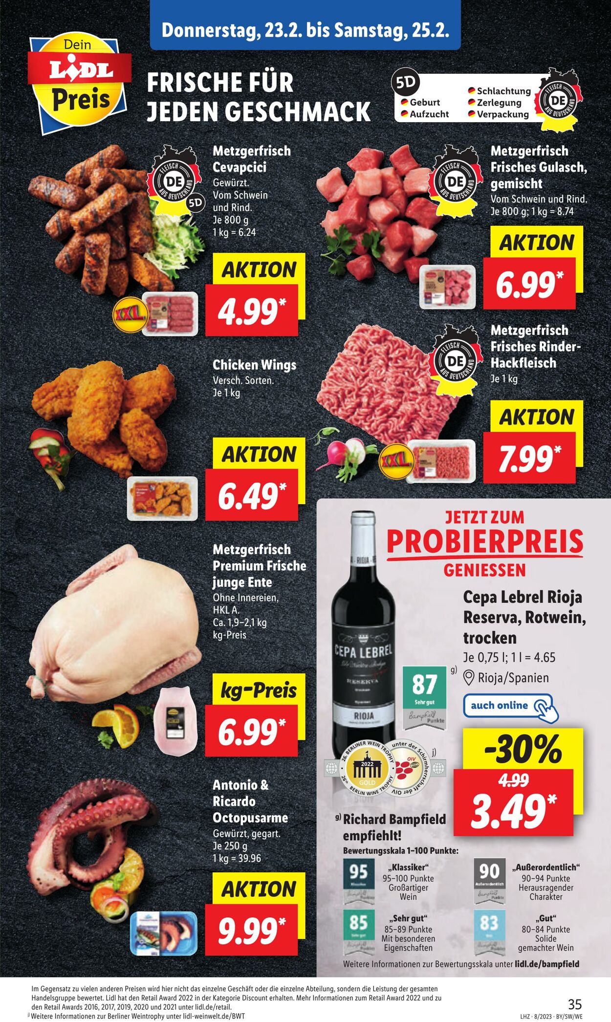 Prospekt Lidl 20.02.2023 - 25.02.2023