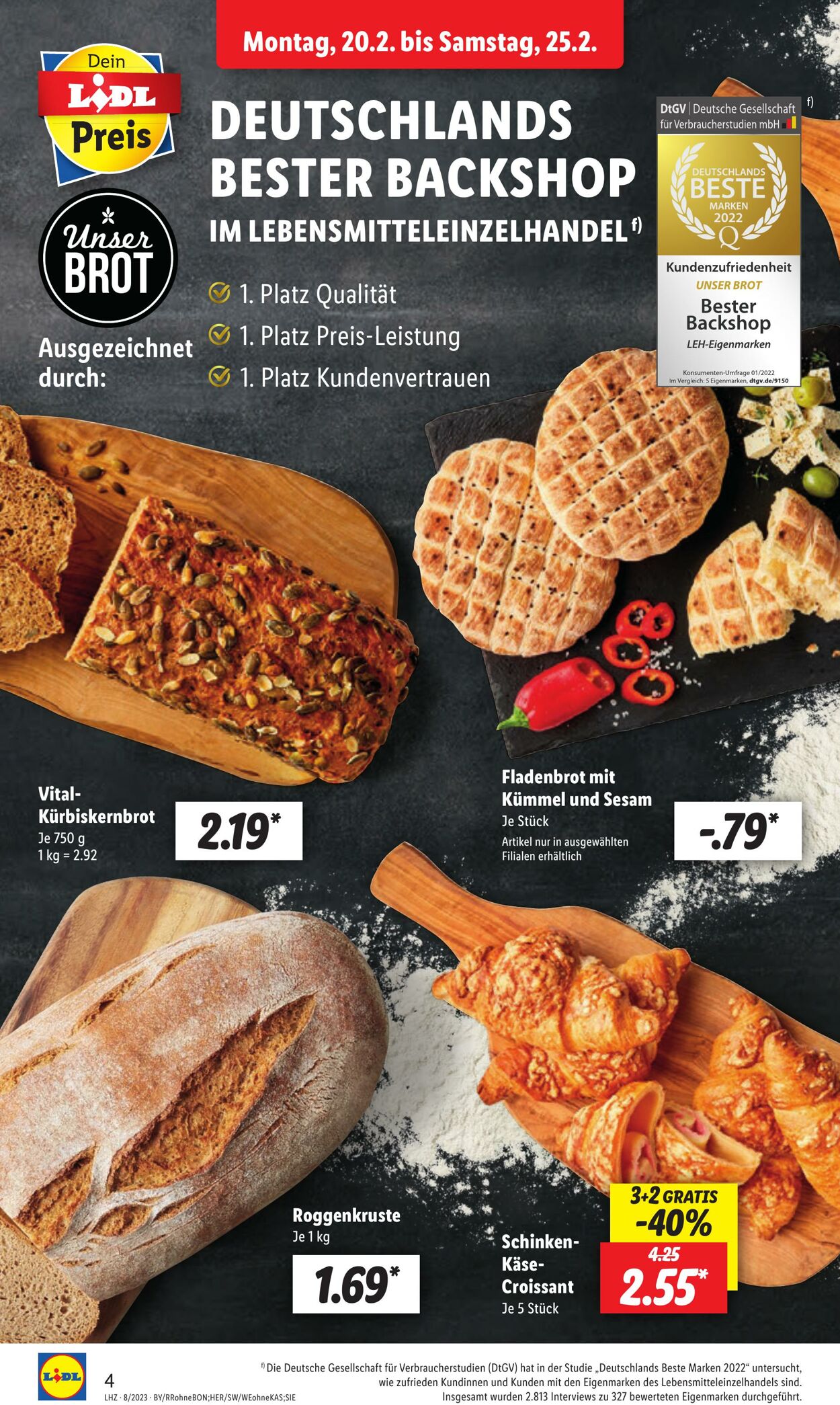 Prospekt Lidl 20.02.2023 - 25.02.2023