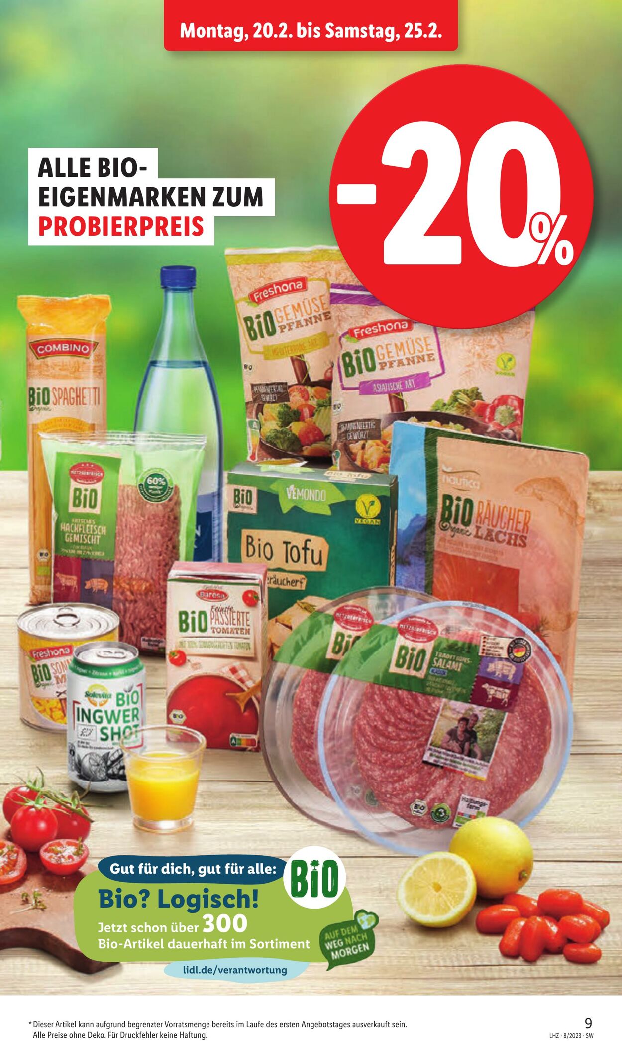 Prospekt Lidl 20.02.2023 - 25.02.2023