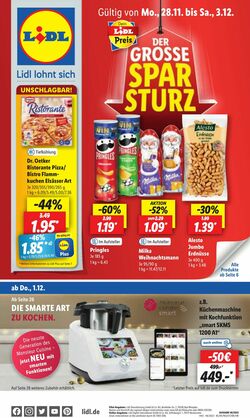 Prospekt Lidl 28.11.2022 - 03.12.2022