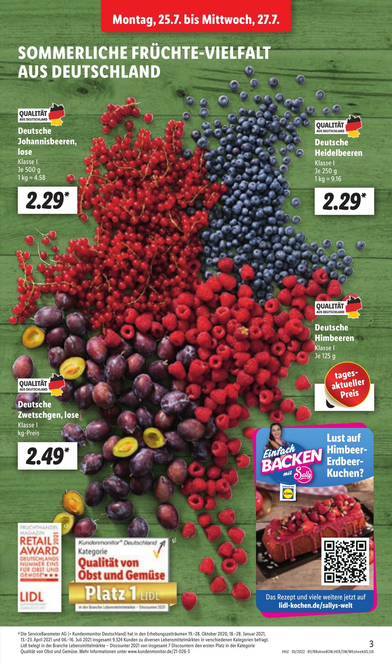 Prospekt Lidl 25.07.2022 - 30.07.2022