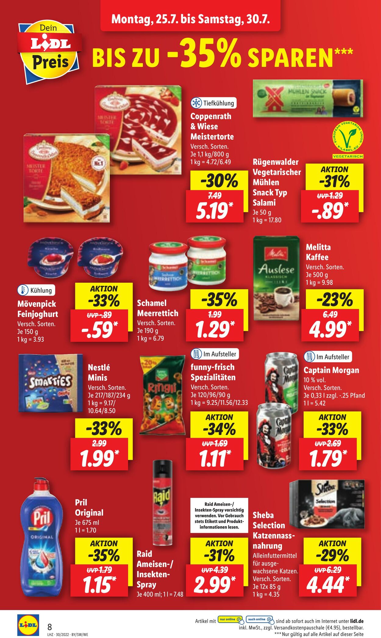 Prospekt Lidl 25.07.2022 - 30.07.2022