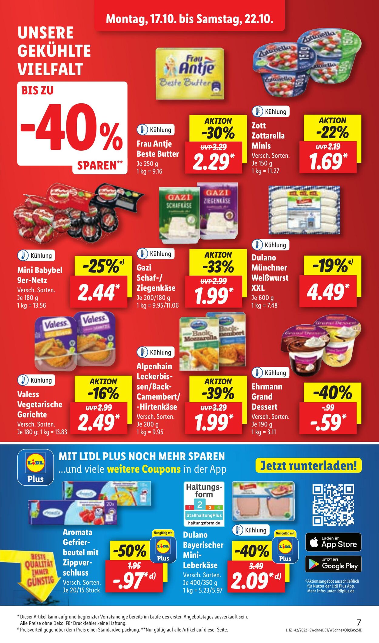 Prospekt Lidl 17.10.2022 - 22.10.2022