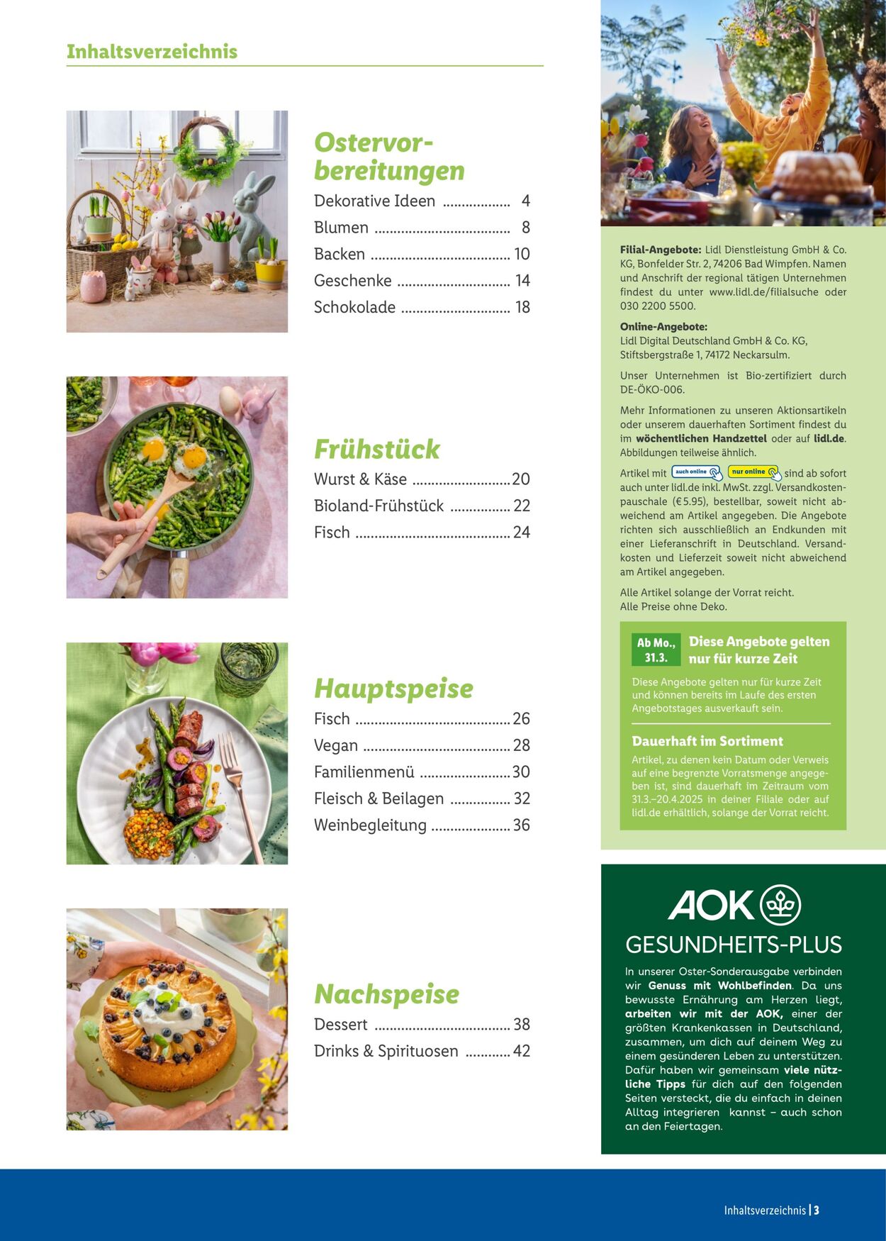 Prospekt Lidl 24.03.2025 - 20.04.2025