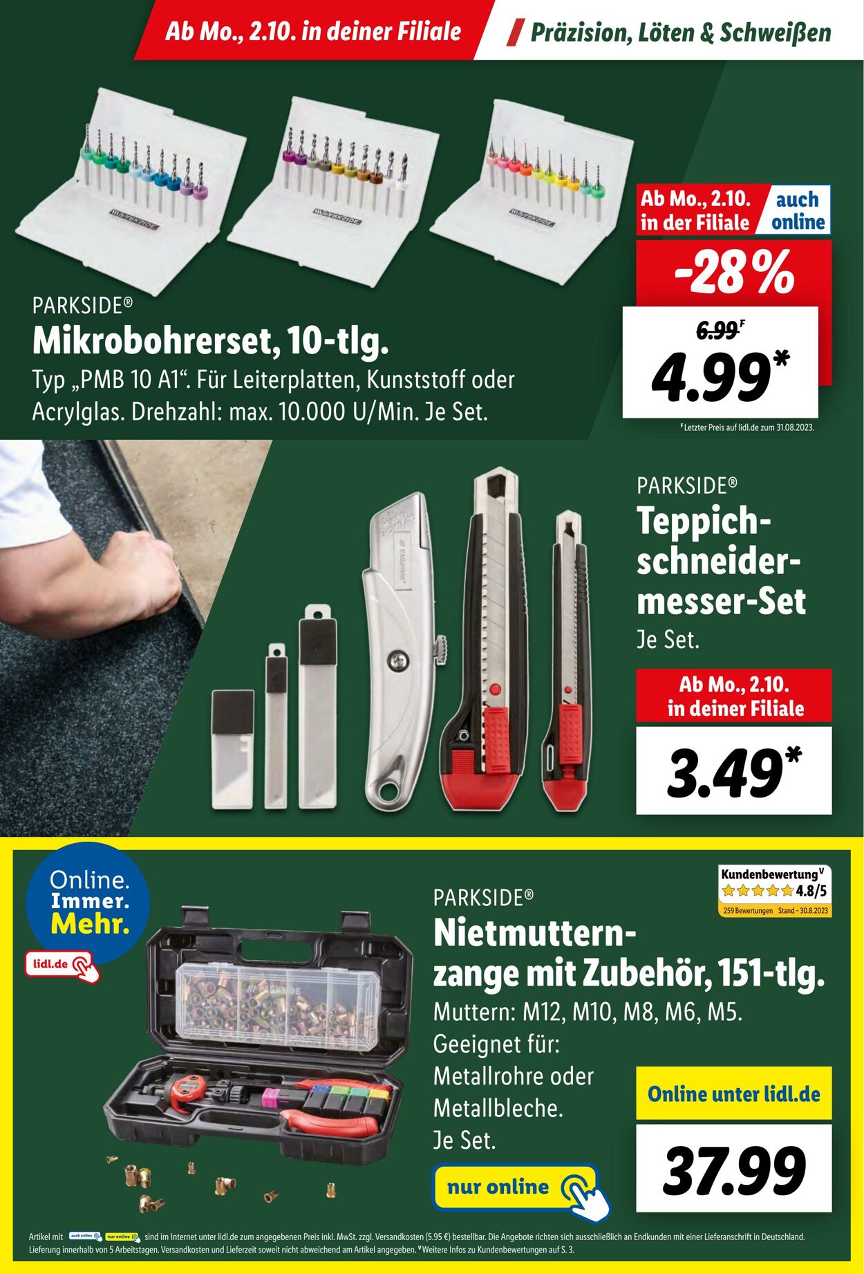 Prospekt Lidl 01.09.0022 - 10.07.0168