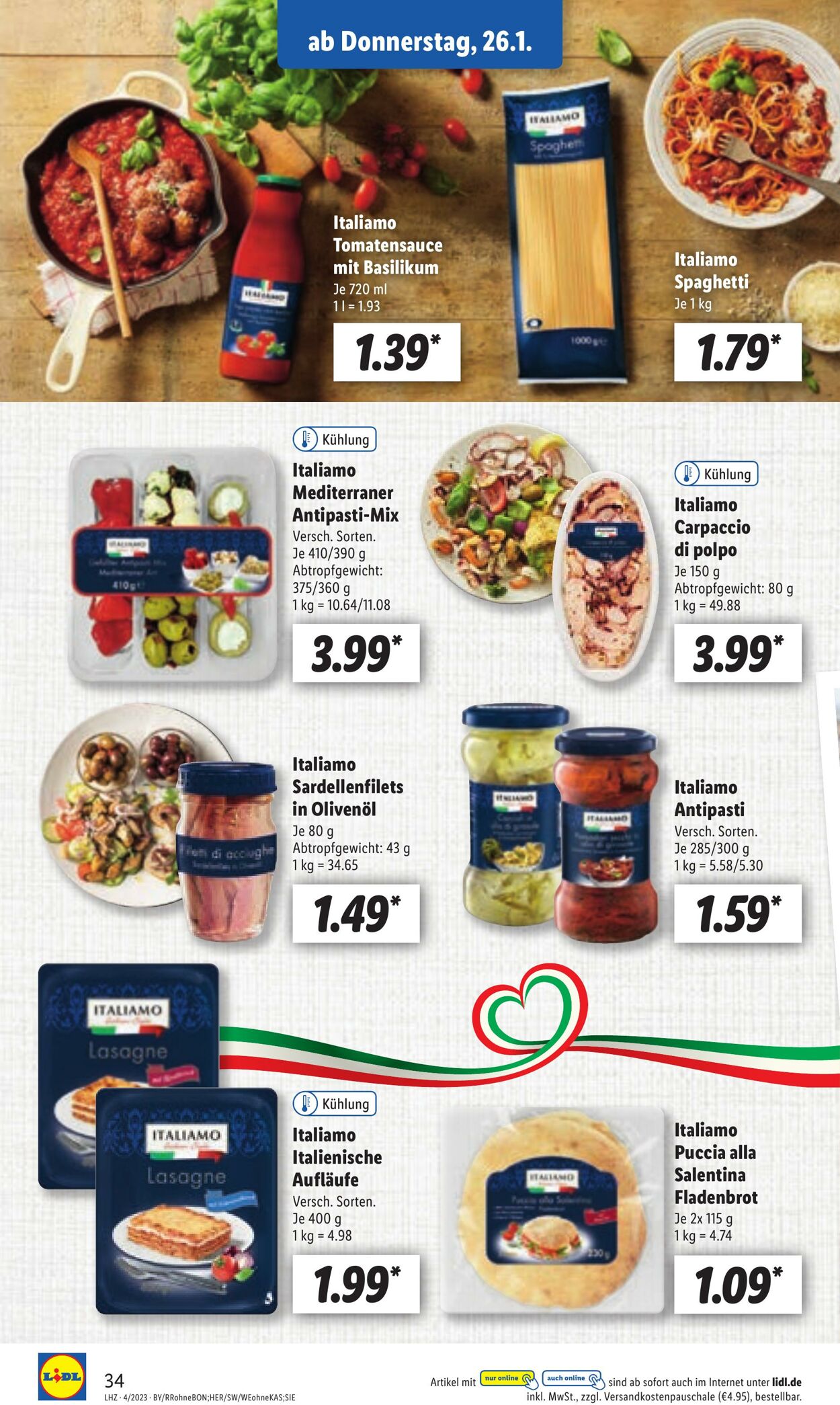 Prospekt Lidl 23.01.2023 - 28.01.2023