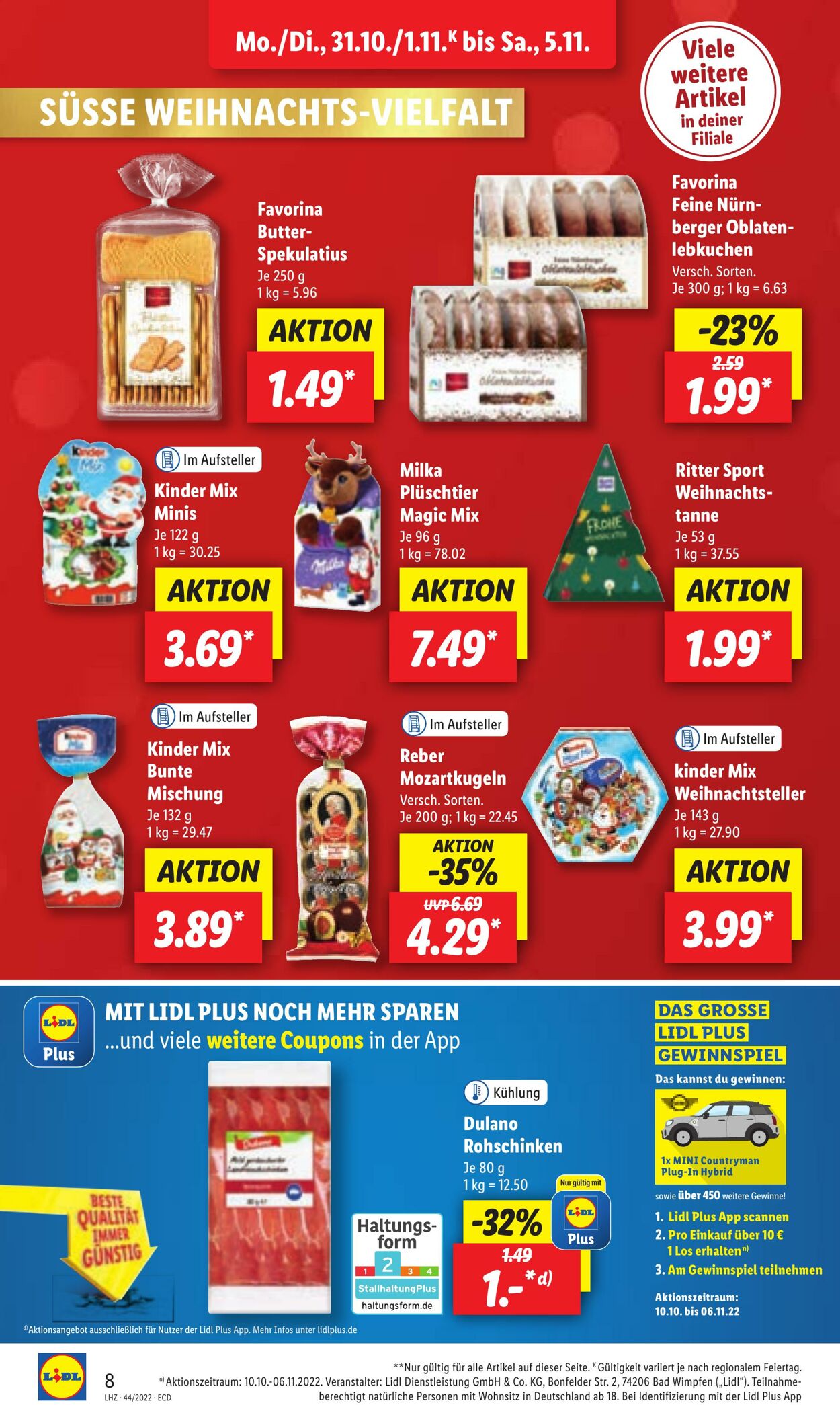 Prospekt Lidl 31.10.2022 - 05.11.2022