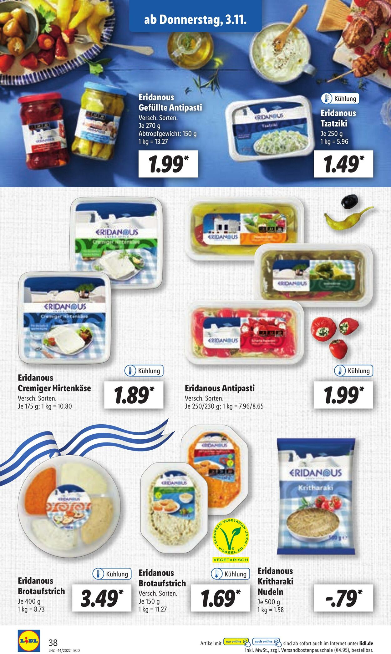 Prospekt Lidl 31.10.2022 - 05.11.2022