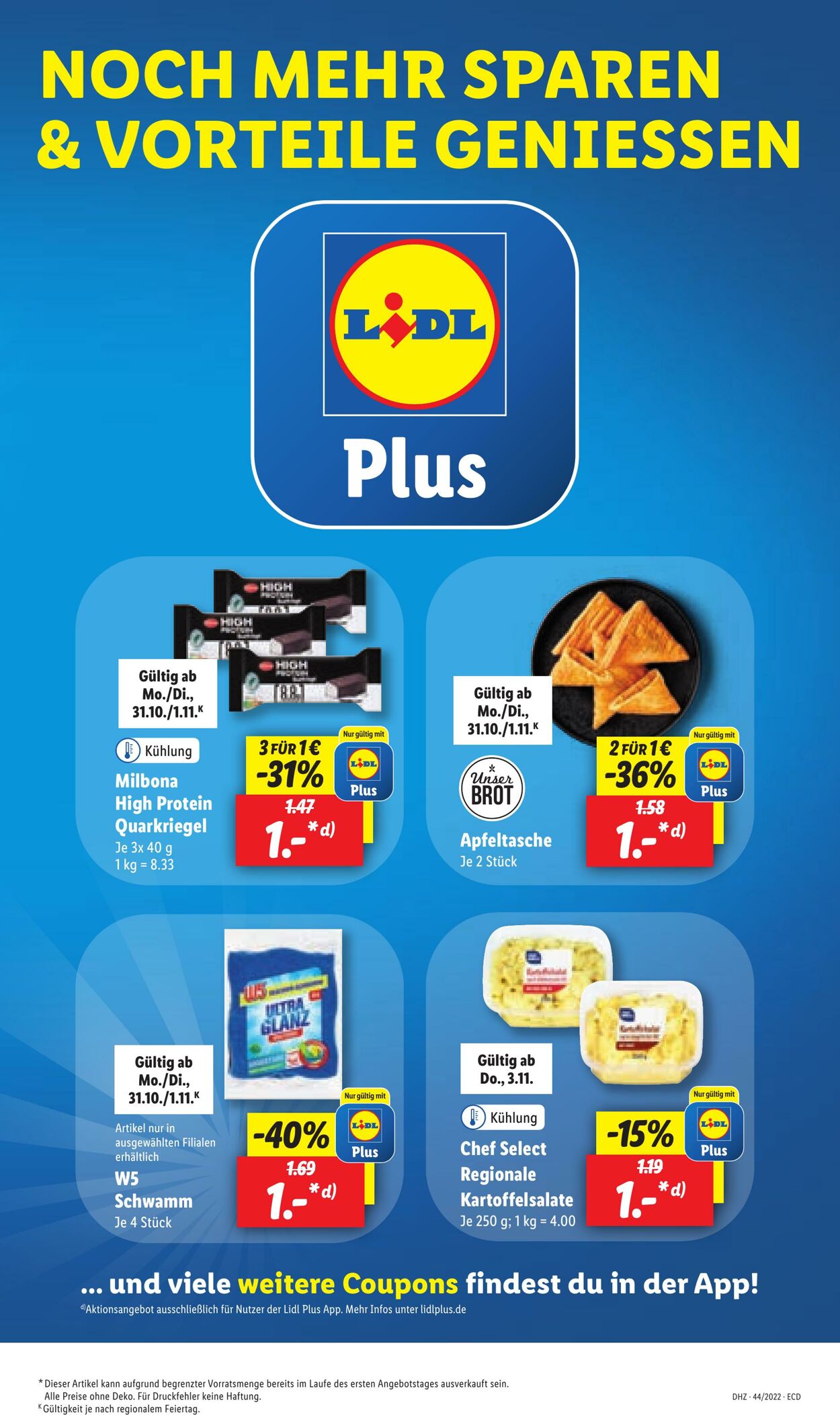 Prospekt Lidl 31.10.2022 - 05.11.2022