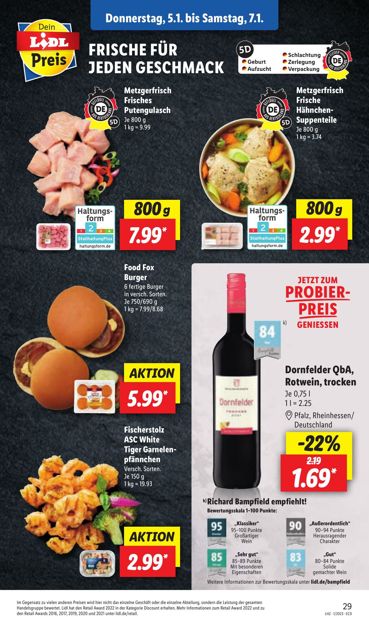 Prospekt Lidl 02.01.2023 - 07.01.2023