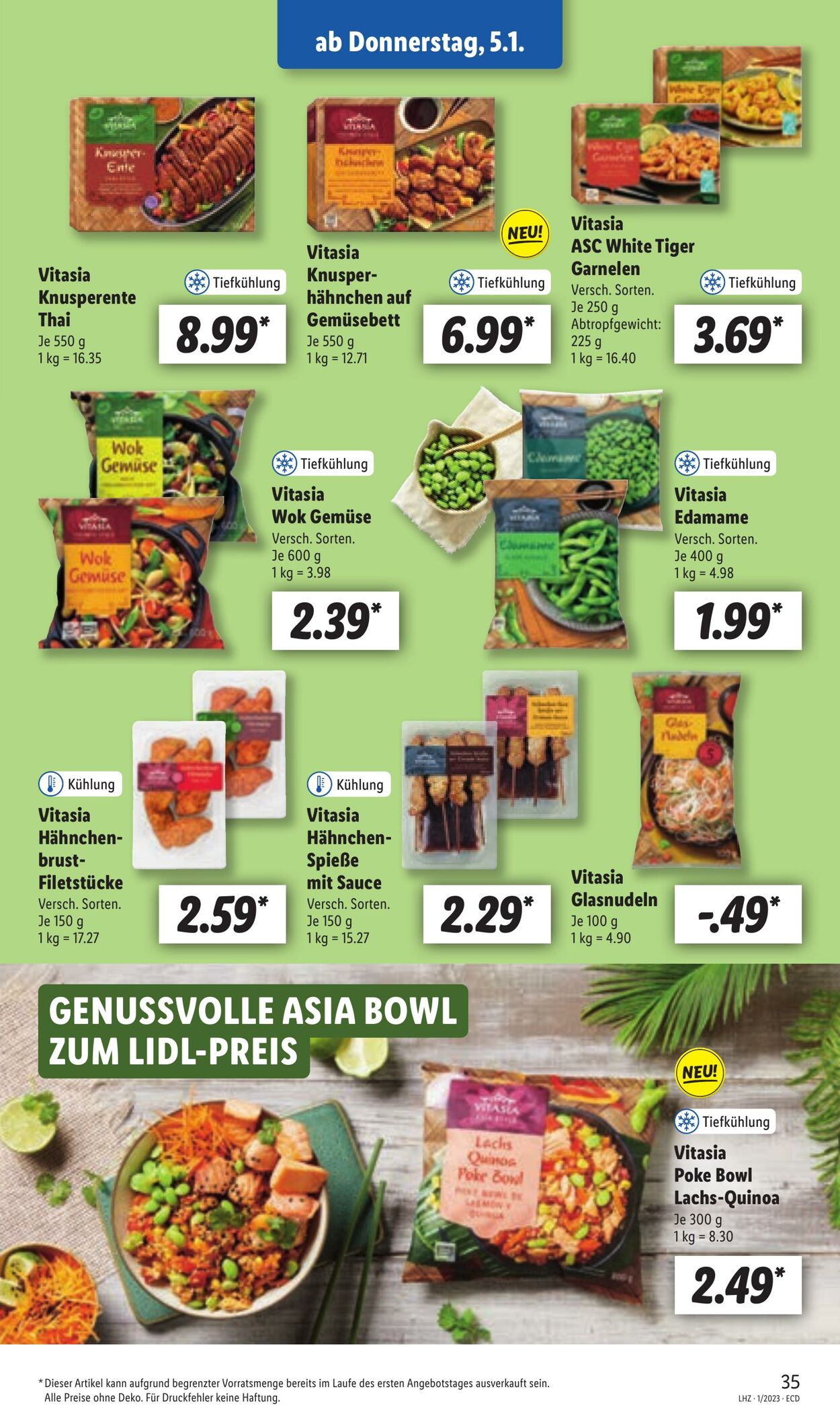 Prospekt Lidl 02.01.2023 - 07.01.2023