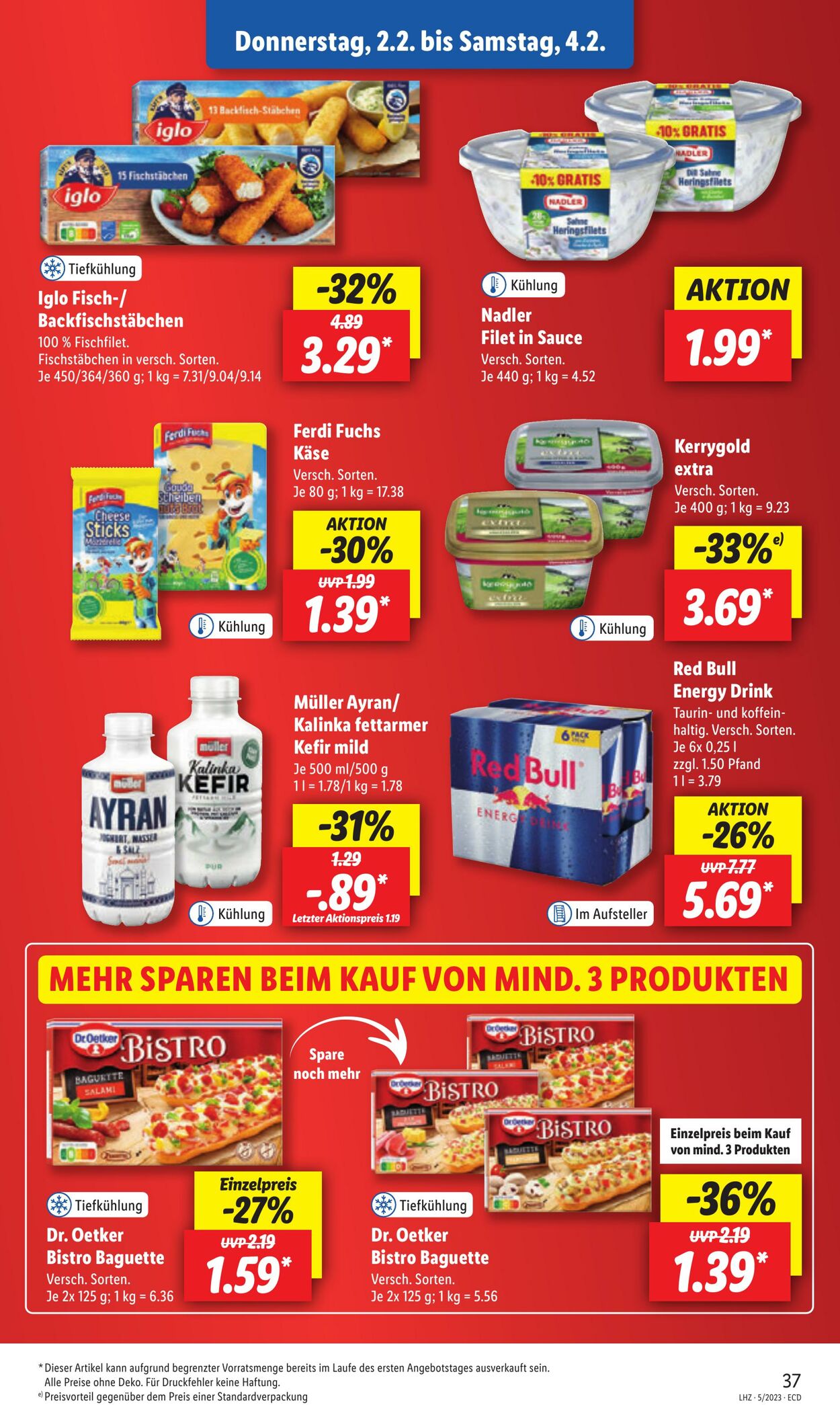 Prospekt Lidl 30.01.2023 - 04.02.2023