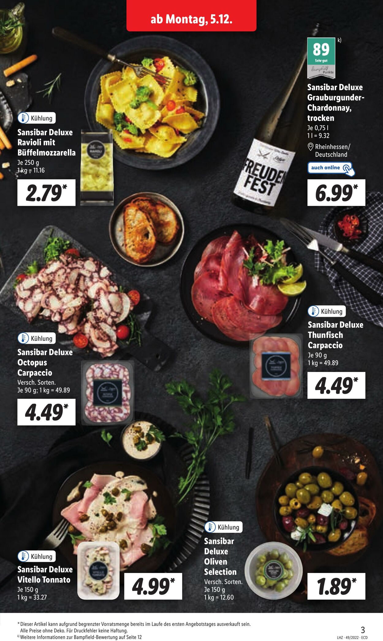 Prospekt Lidl 05.12.2022 - 10.12.2022