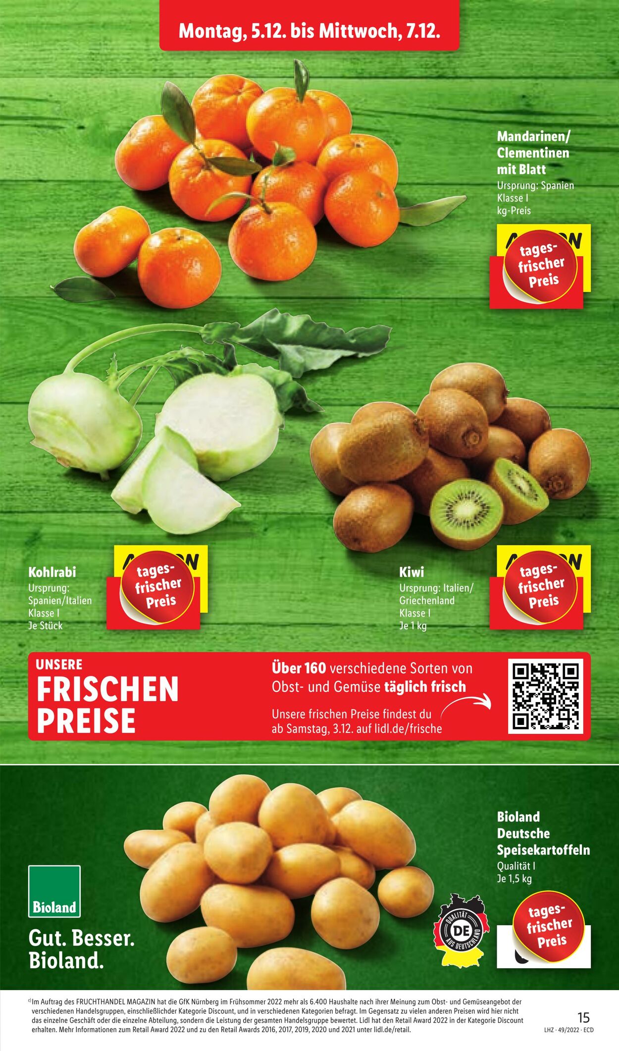 Prospekt Lidl 05.12.2022 - 10.12.2022