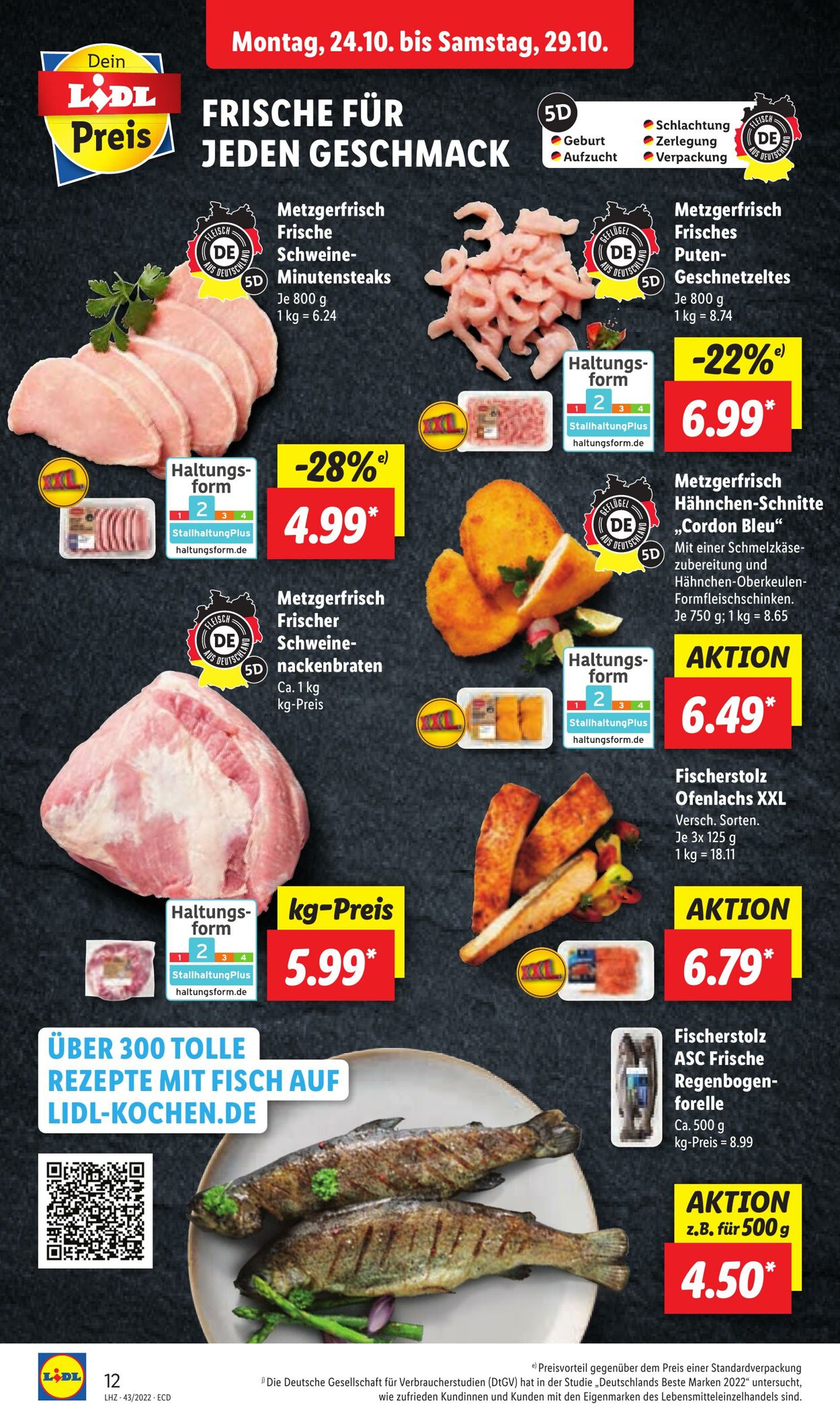 Prospekt Lidl 24.10.2022 - 29.10.2022