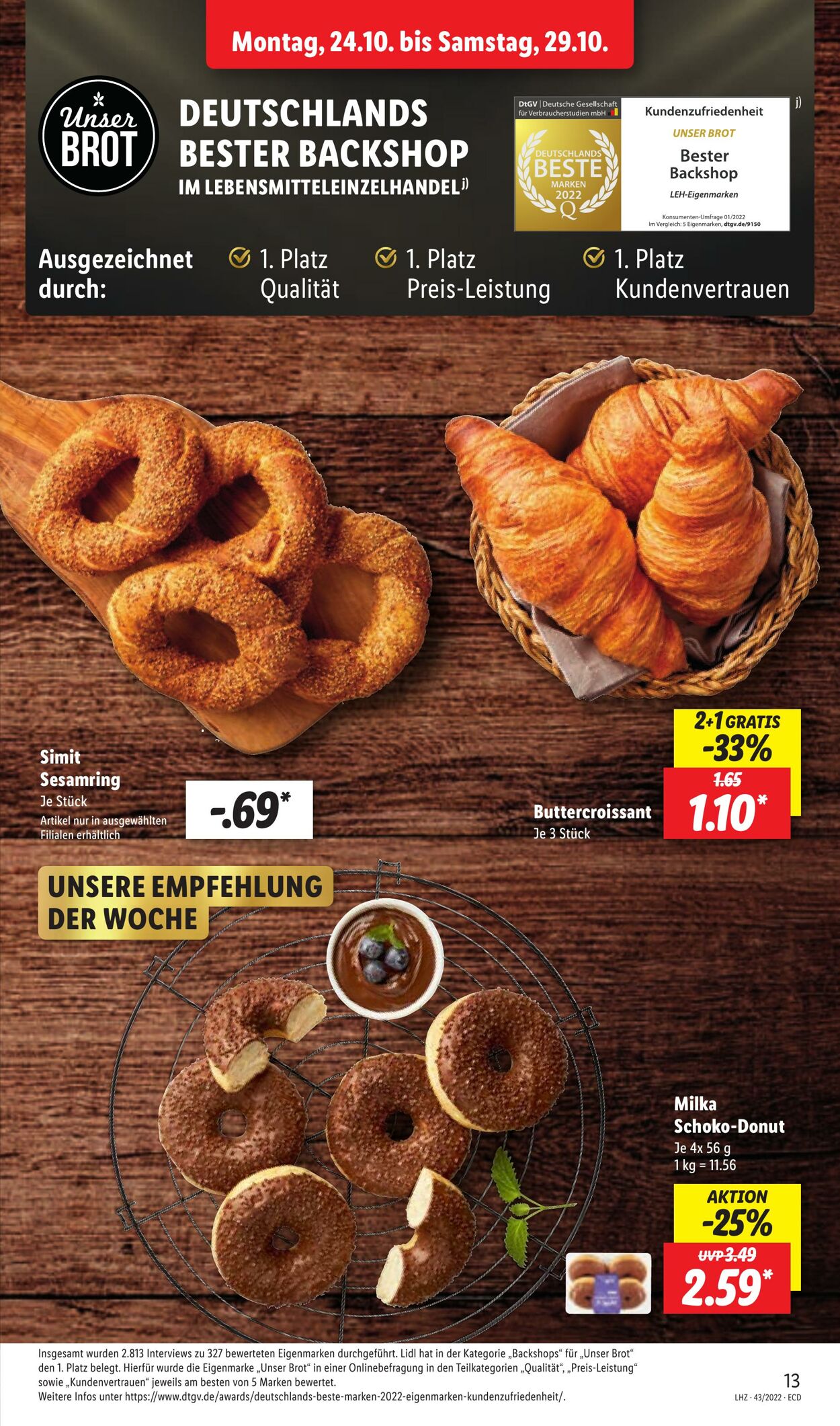 Prospekt Lidl 24.10.2022 - 29.10.2022