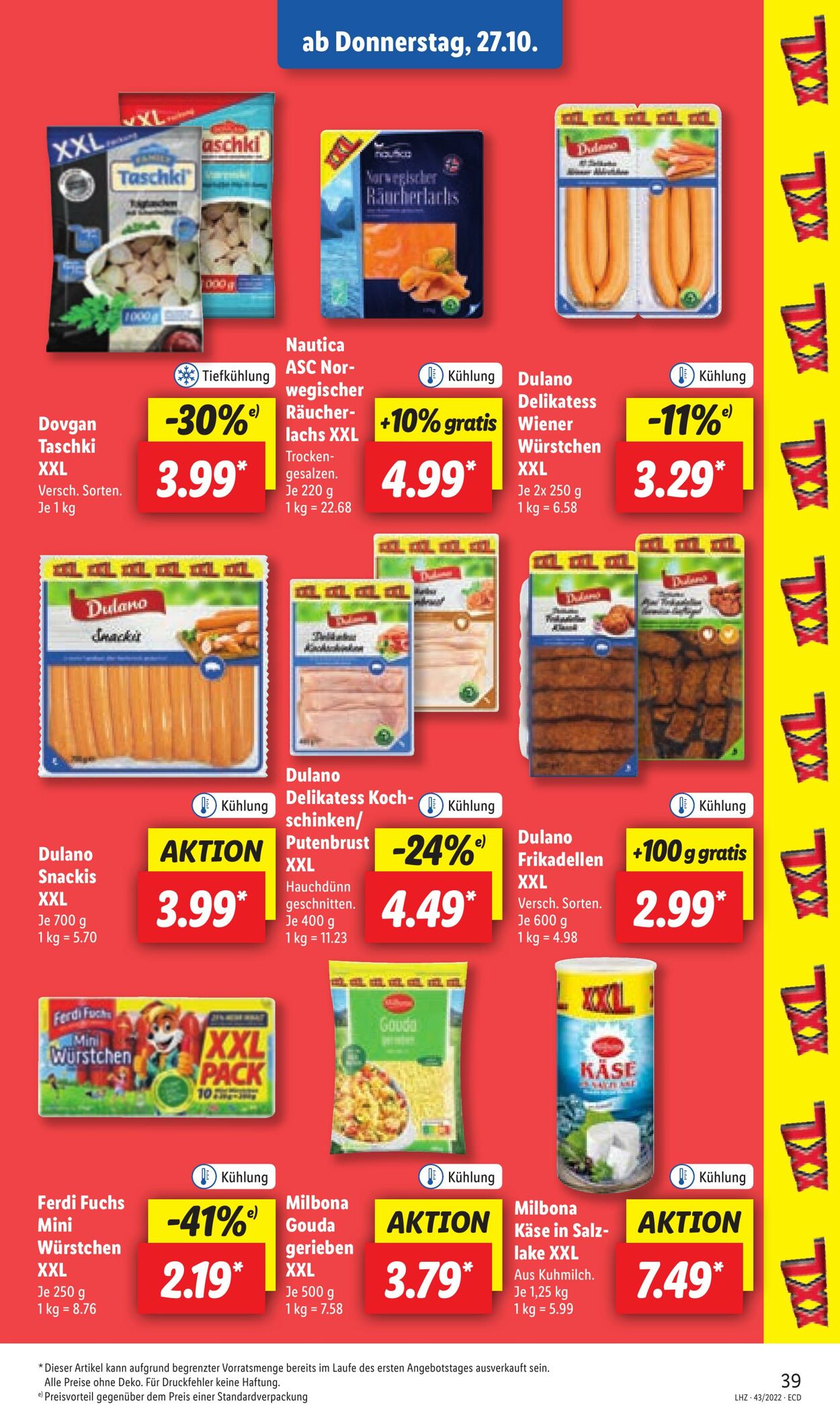 Prospekt Lidl 24.10.2022 - 29.10.2022