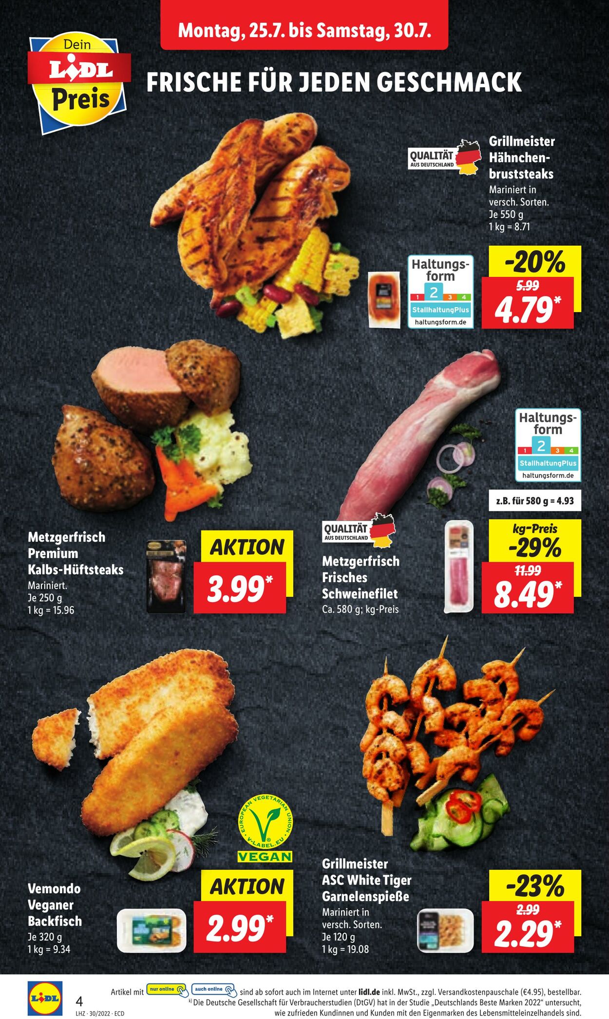 Prospekt Lidl 25.07.2022 - 30.07.2022