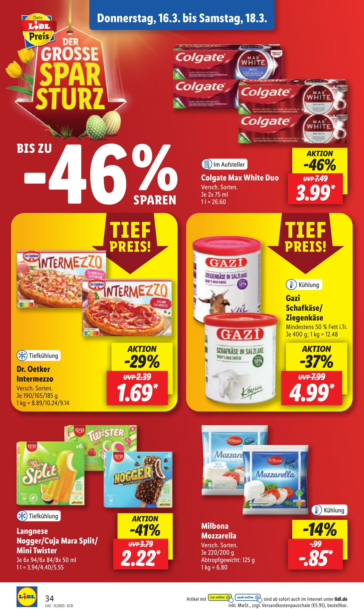 Prospekt Lidl 13.03.2023 - 18.03.2023