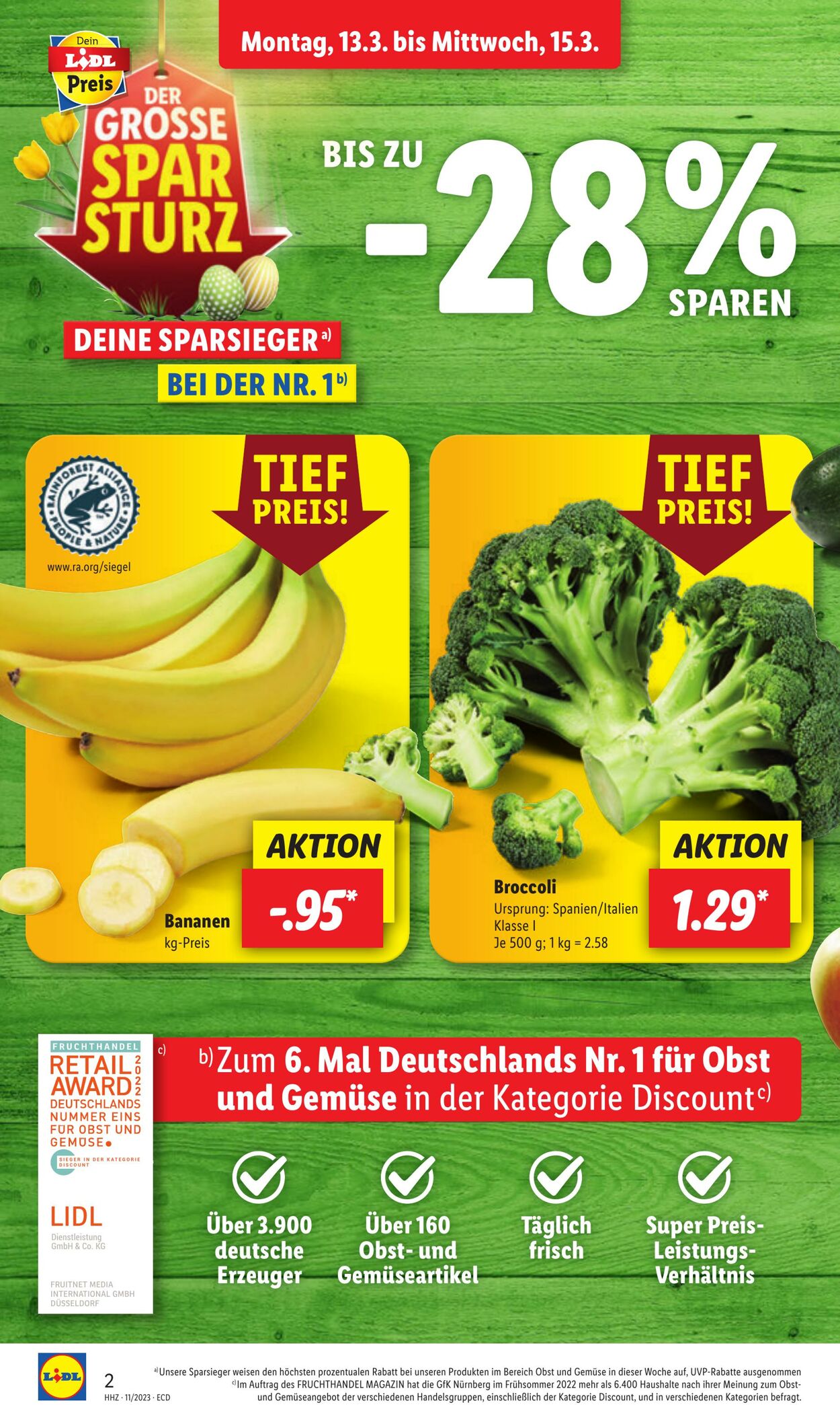 Prospekt Lidl 13.03.2023 - 18.03.2023