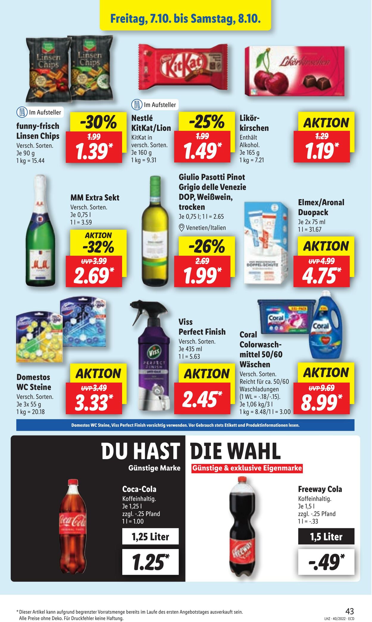 Prospekt Lidl 04.10.2022 - 08.10.2022