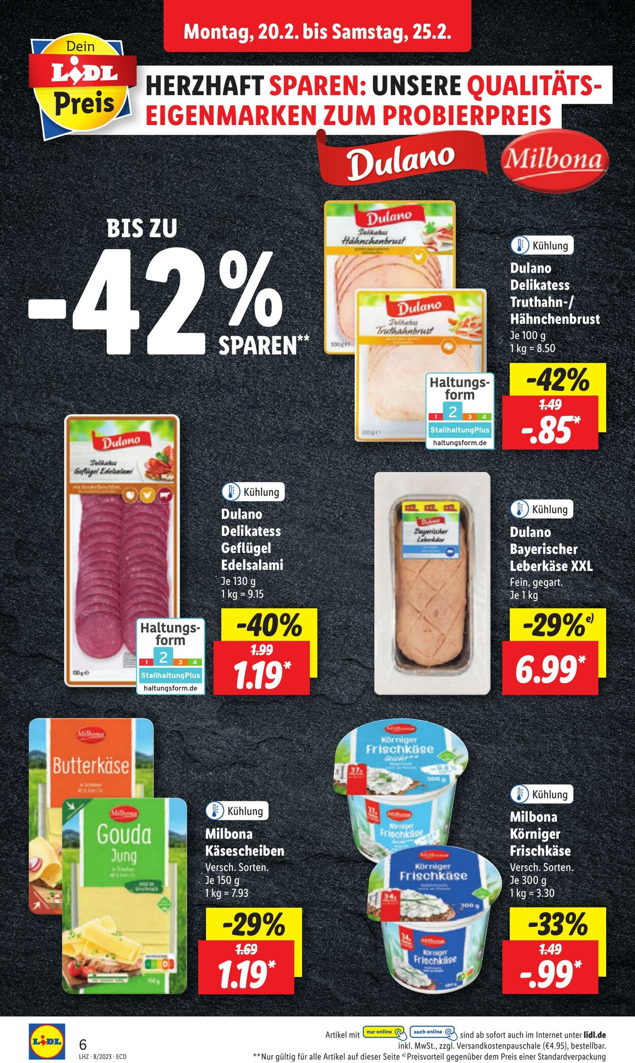 Prospekt Lidl 20.02.2023 - 25.02.2023