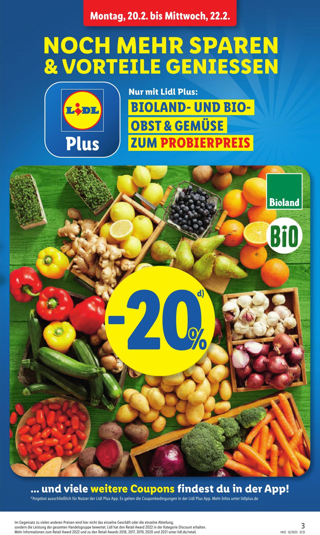 Prospekt Lidl 20.02.2023 - 25.02.2023