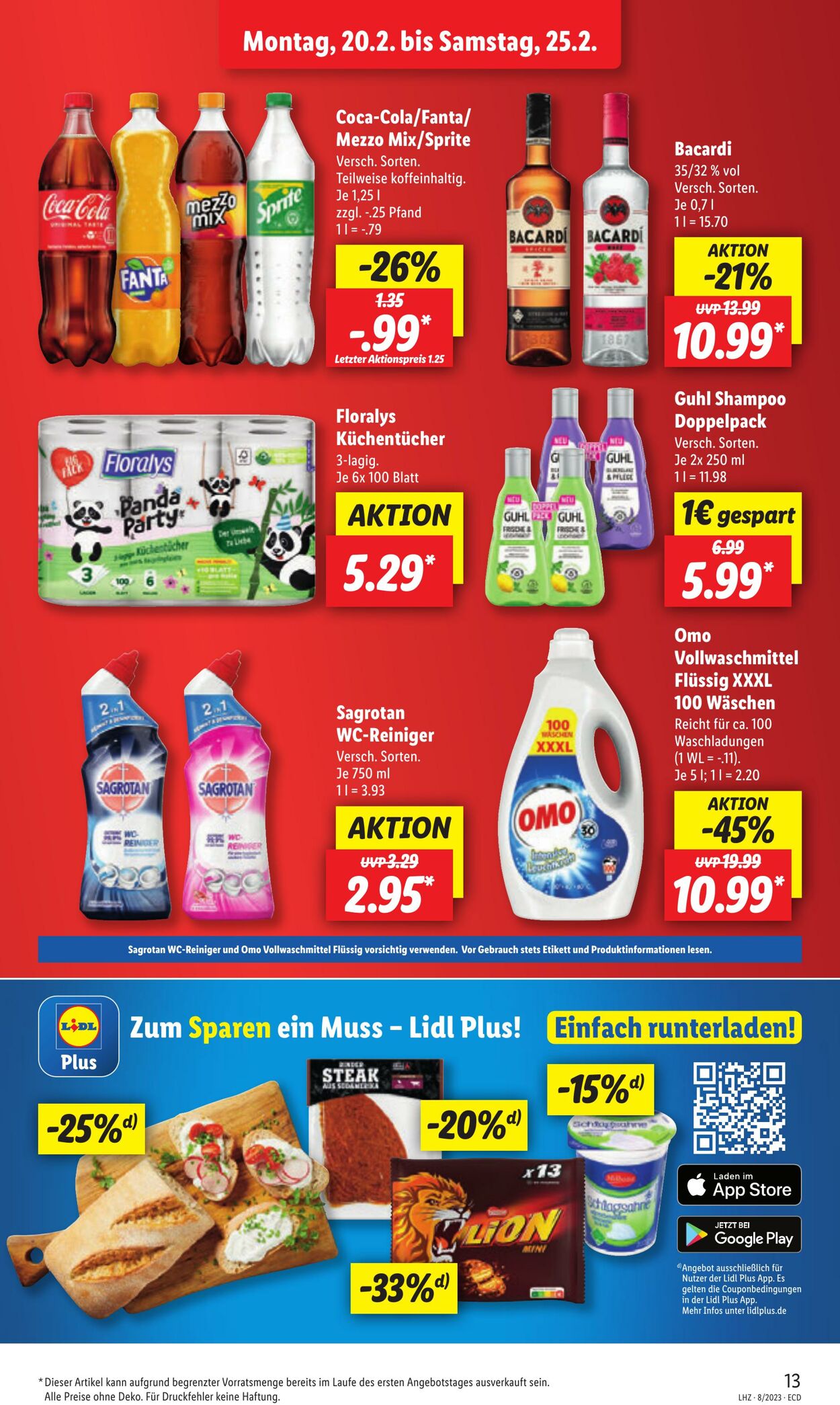 Prospekt Lidl 20.02.2023 - 25.02.2023