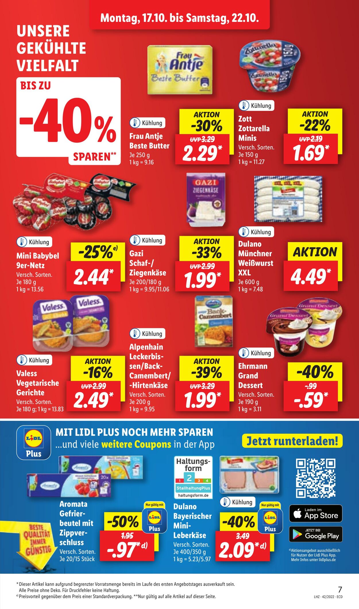 Prospekt Lidl 17.10.2022 - 22.10.2022