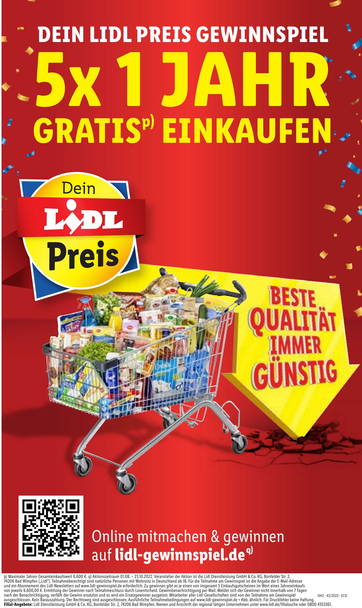 Prospekt Lidl 17.10.2022 - 22.10.2022