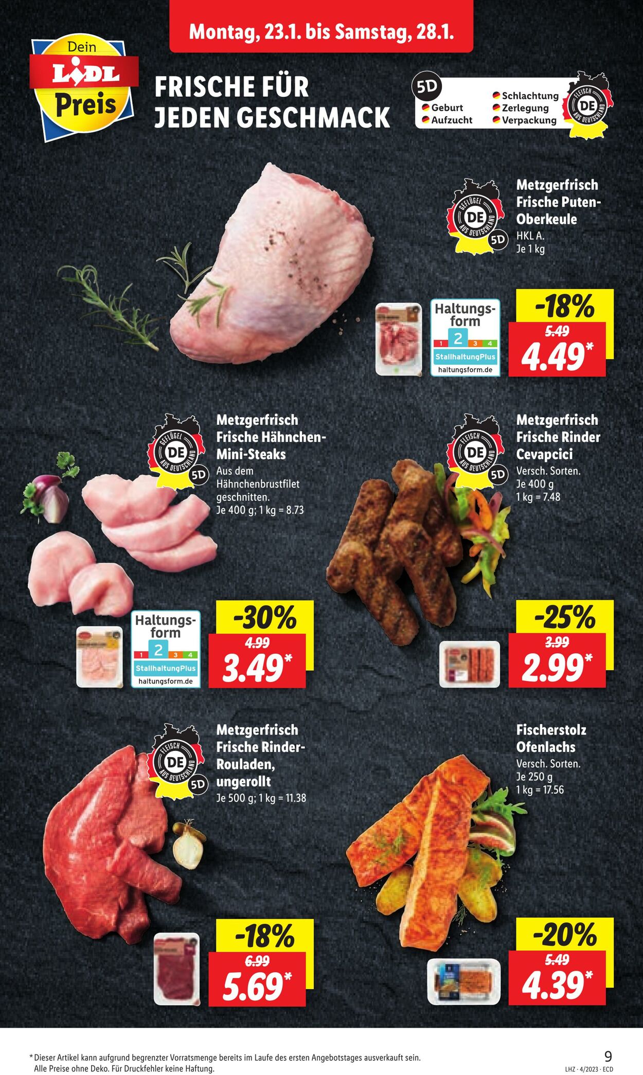 Prospekt Lidl 23.01.2023 - 28.01.2023