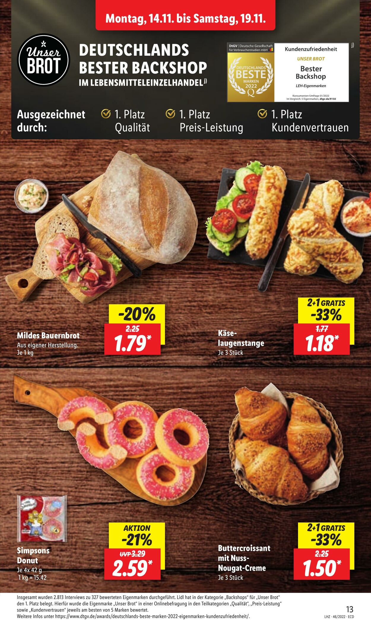 Prospekt Lidl 14.11.2022 - 19.11.2022