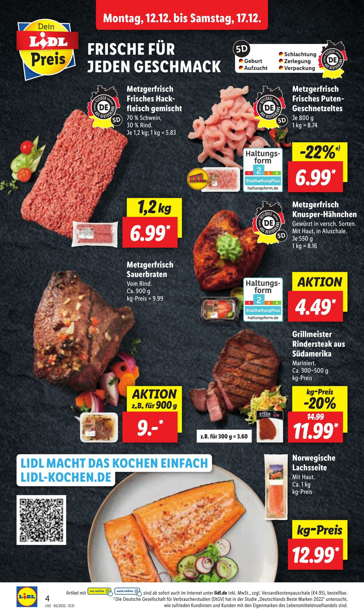 Prospekt Lidl 12.12.2022 - 17.12.2022