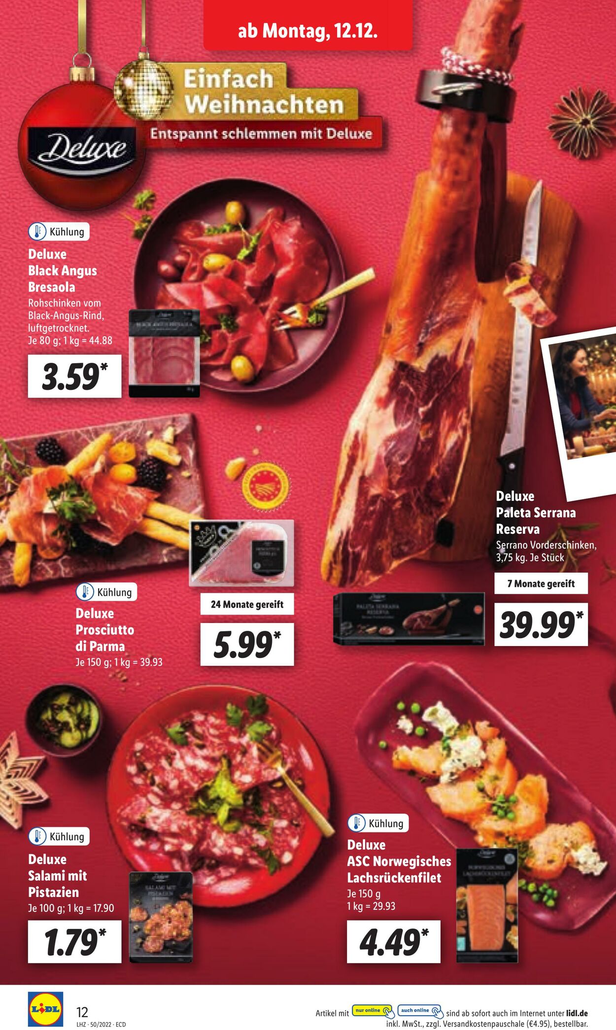 Prospekt Lidl 12.12.2022 - 17.12.2022