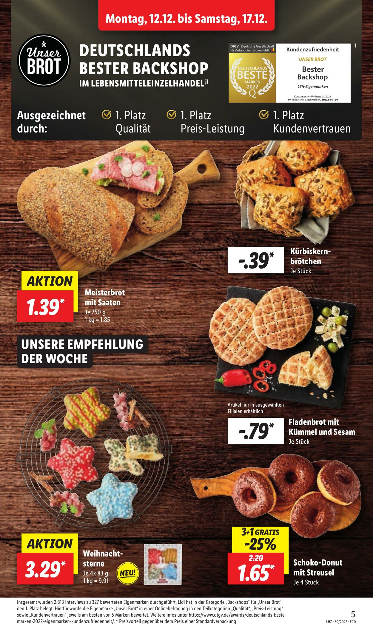 Prospekt Lidl 12.12.2022 - 17.12.2022