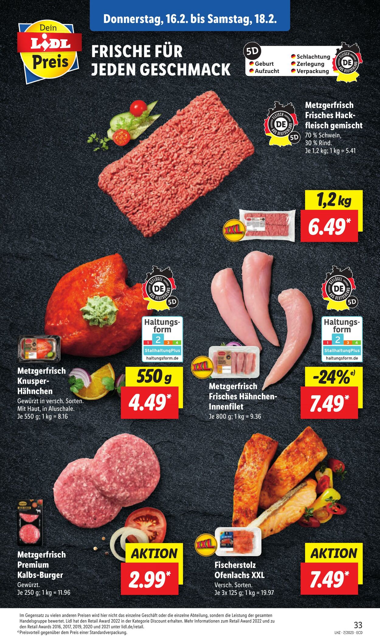 Prospekt Lidl 13.02.2023 - 18.02.2023