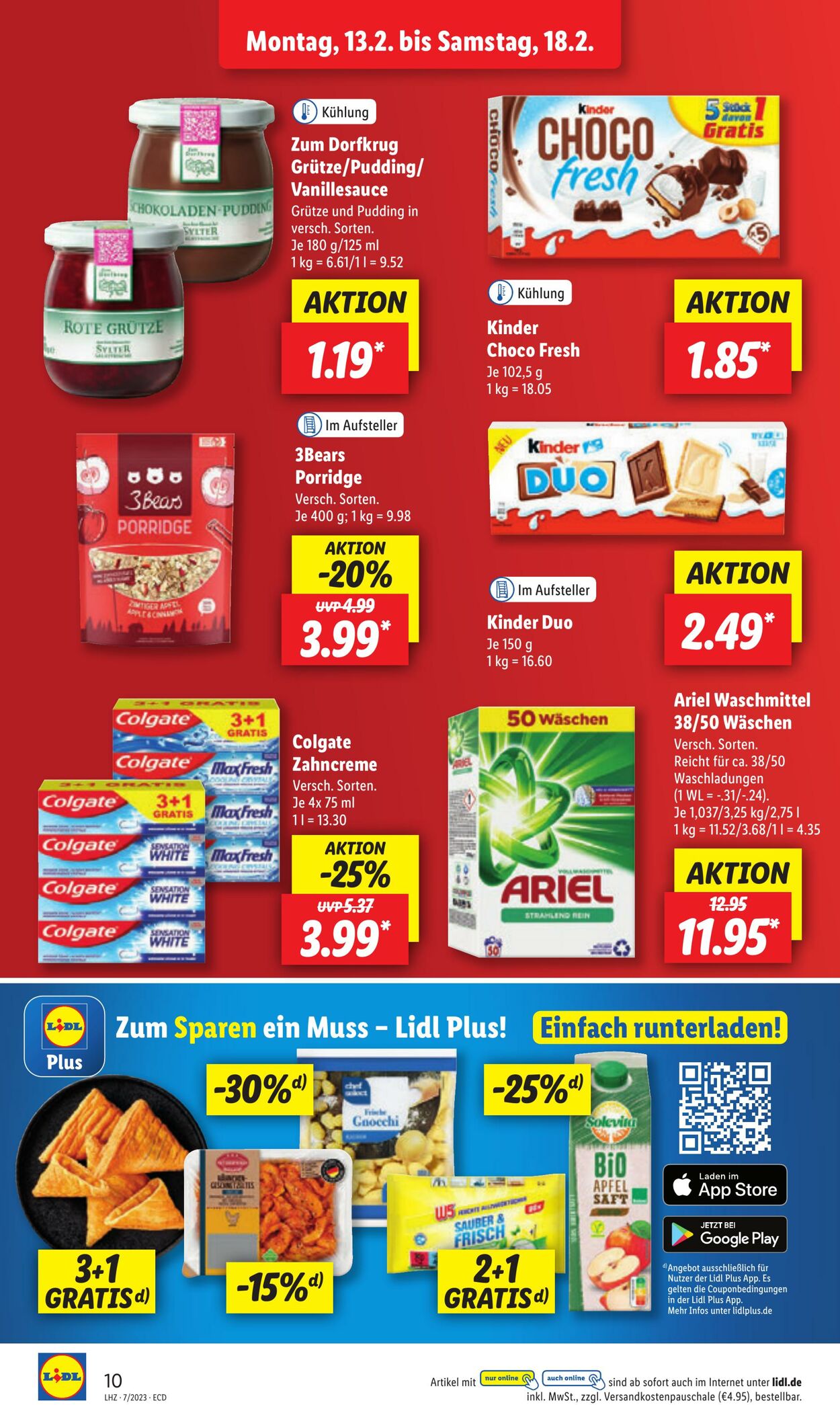 Prospekt Lidl 13.02.2023 - 18.02.2023