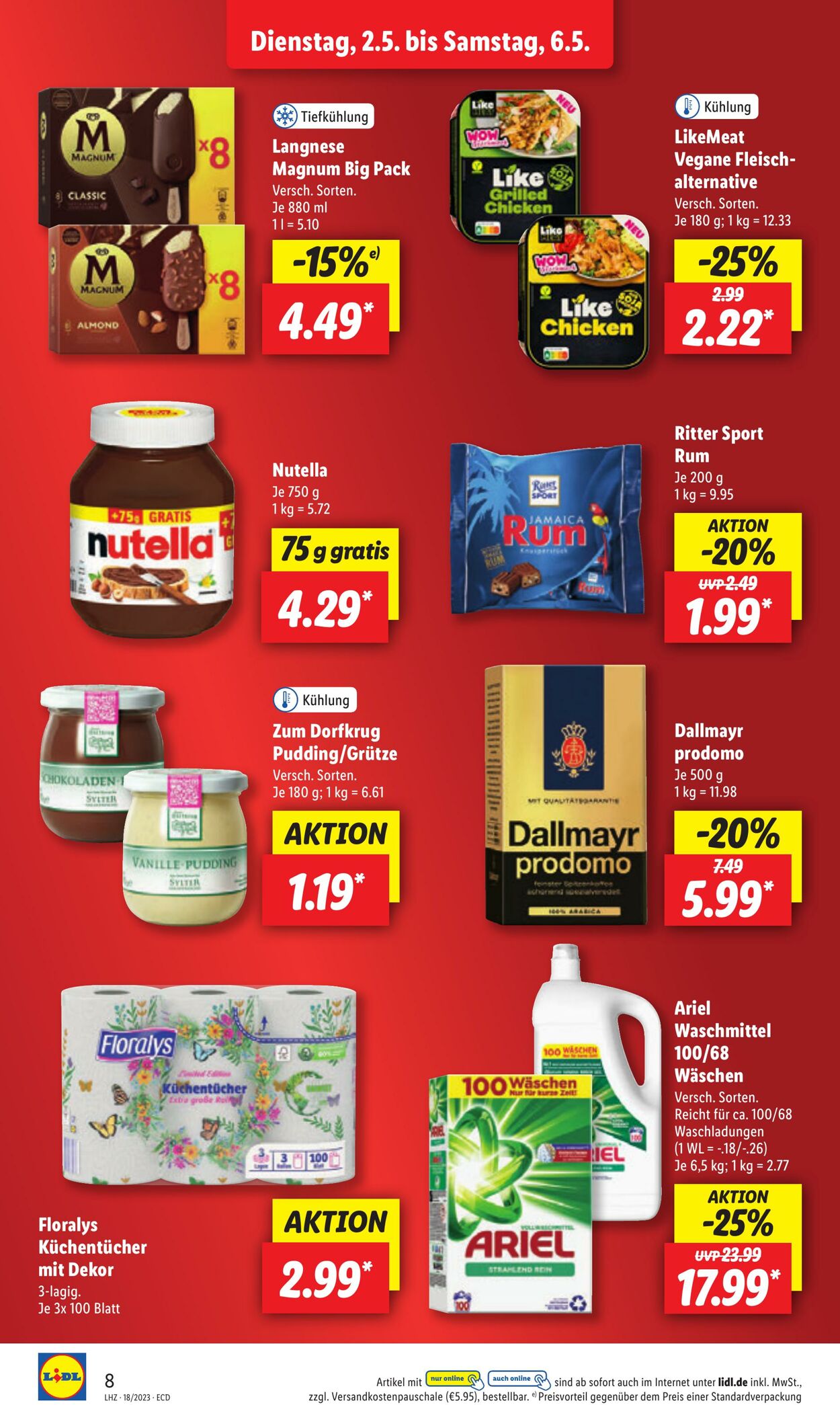 Prospekt Lidl 02.05.2023 - 06.05.2023