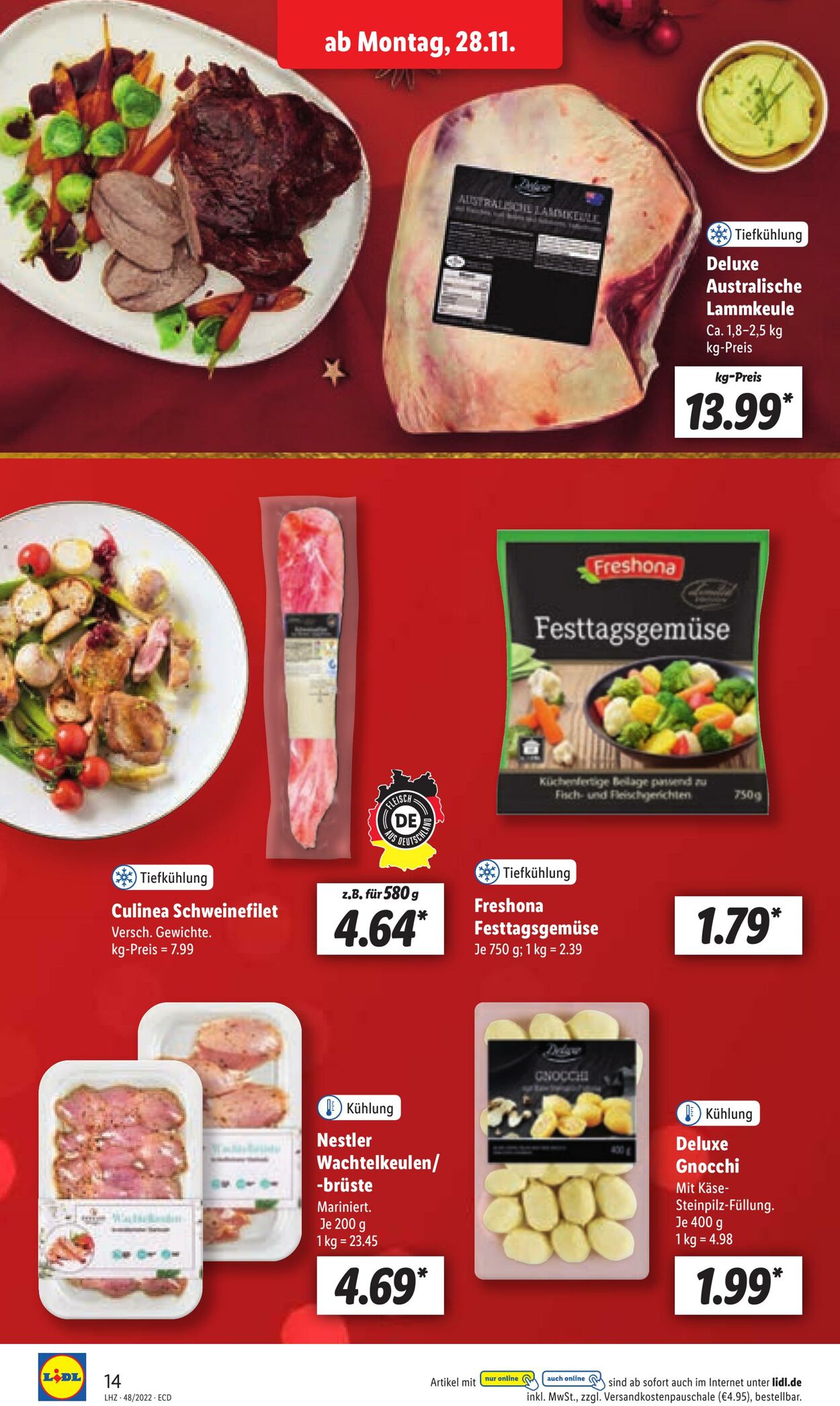 Prospekt Lidl 28.11.2022 - 03.12.2022