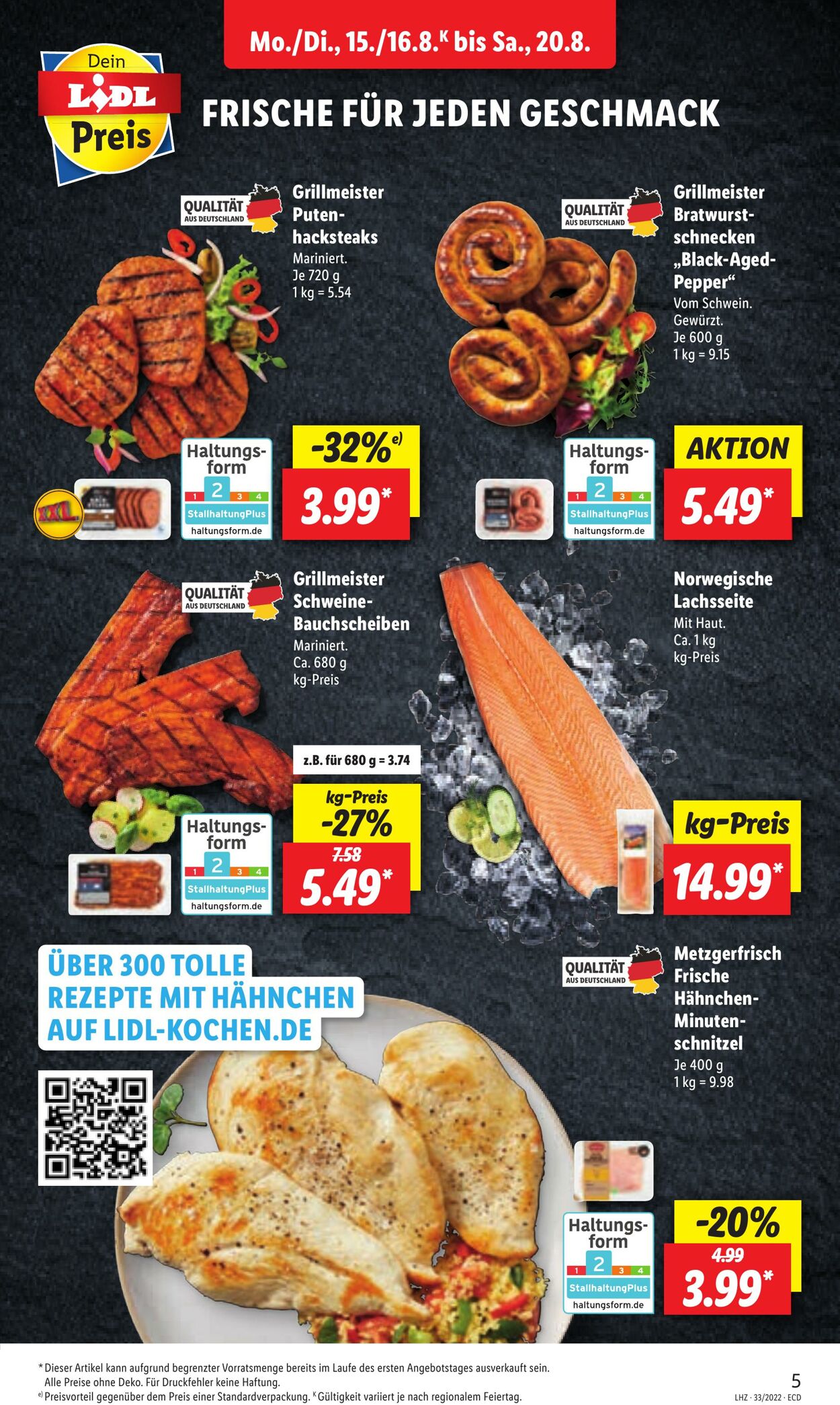 Prospekt Lidl 15.08.2022 - 20.08.2022