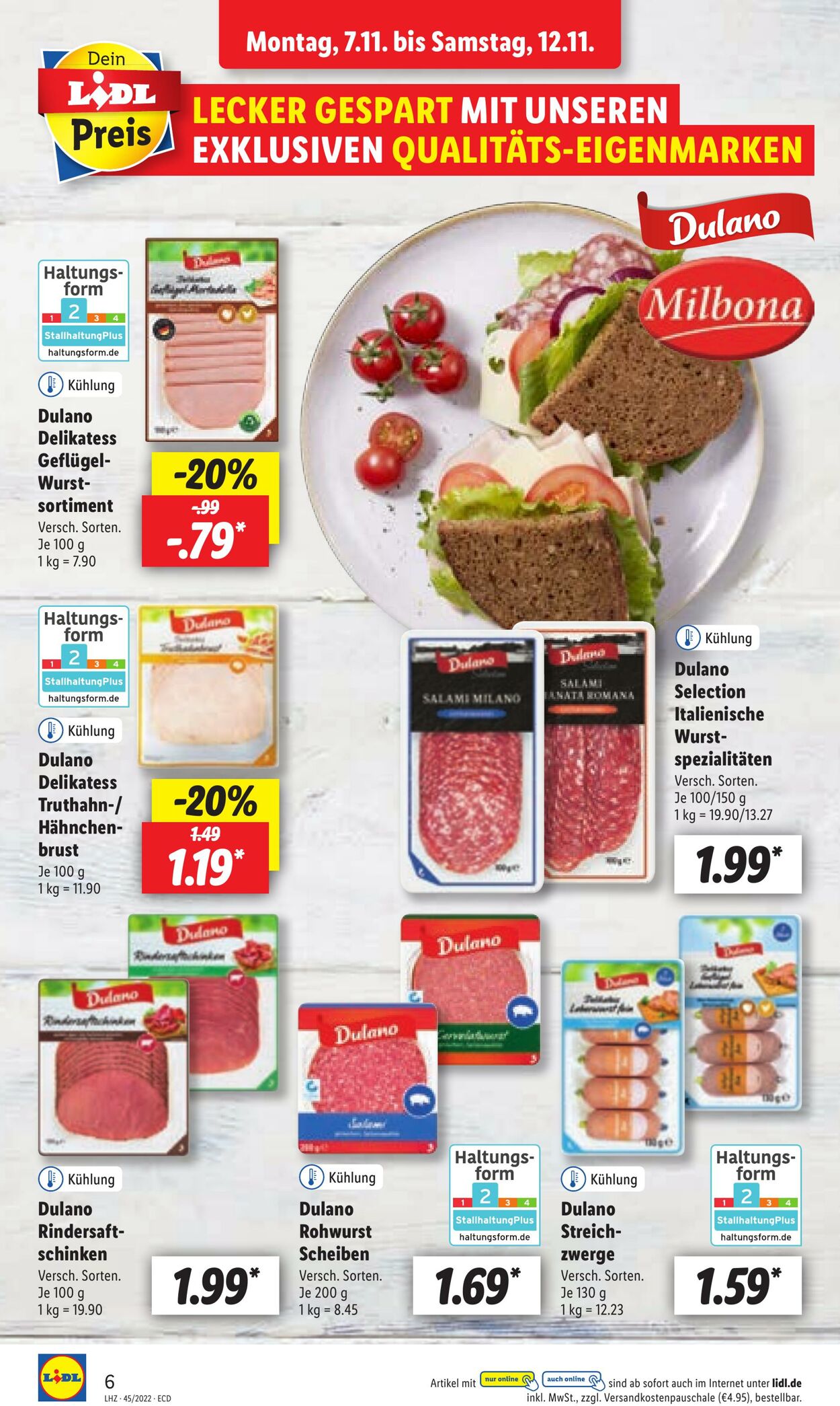 Prospekt Lidl 07.11.2022 - 12.11.2022