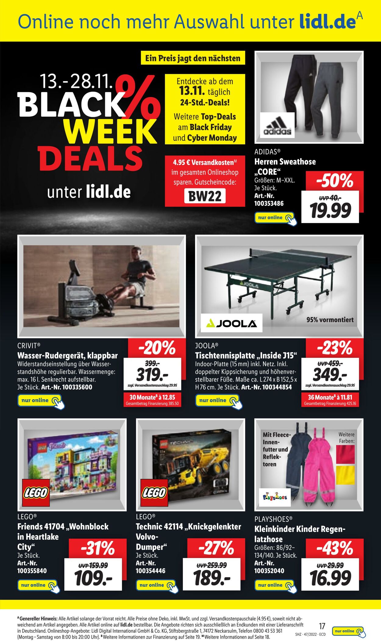 Prospekt Lidl 21.11.2022 - 26.11.2022