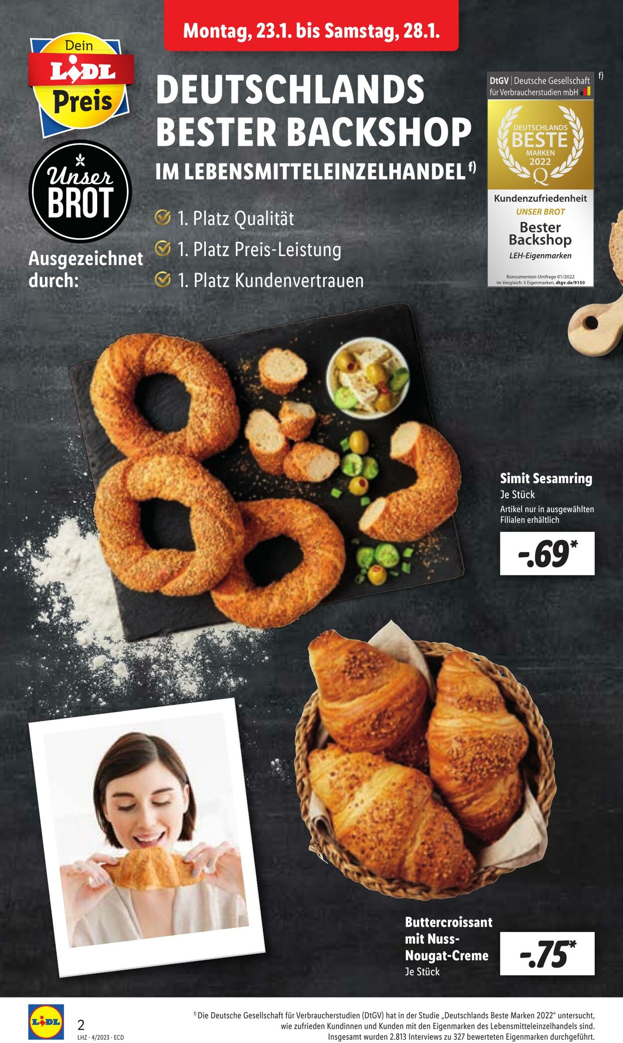 Prospekt Lidl 23.01.2023 - 28.01.2023