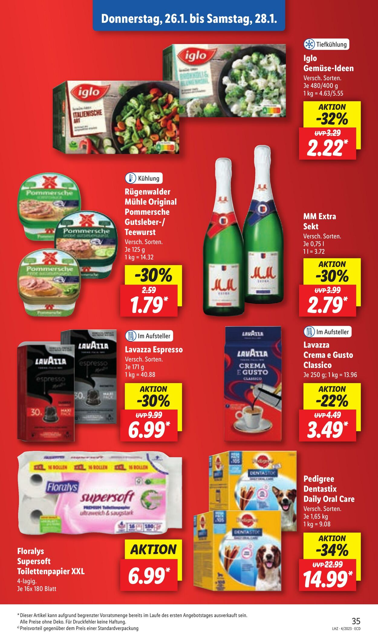 Prospekt Lidl 23.01.2023 - 28.01.2023